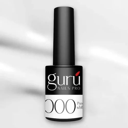 imagen esmalte semipermanente 000 pure white guru