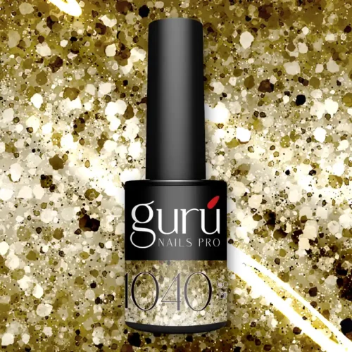 imagen esmalte semipermanente 1040 gold bits guru