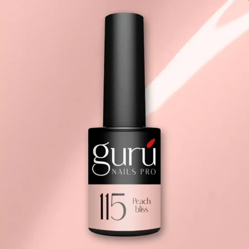 imagen esmalte semipermanente 115 peach bliss guru