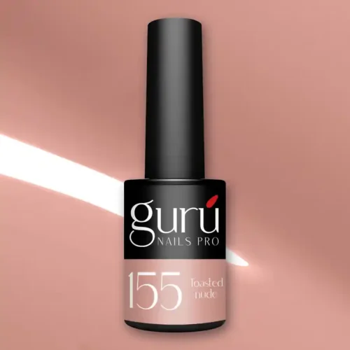 imagen esmalte semipermanente 155 toasted nude guru