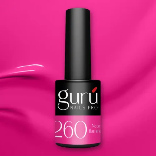 imagen esmalte semipermanente 260 neon flamingo guru