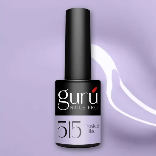 imagen esmalte semipermanente 515 frosted lilac guru