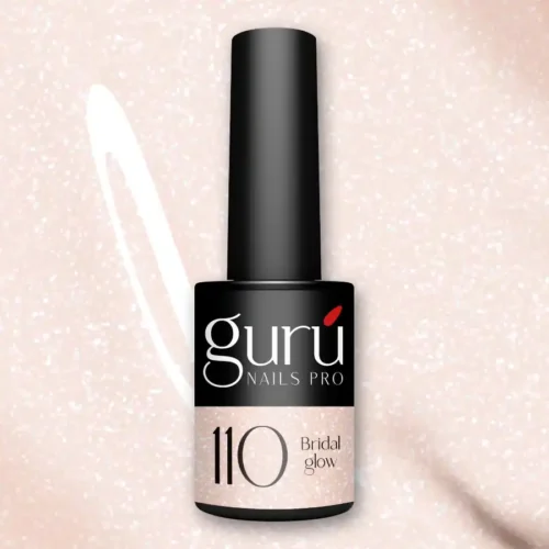 imagen esmalte semipermanente 110 bridal glow guru