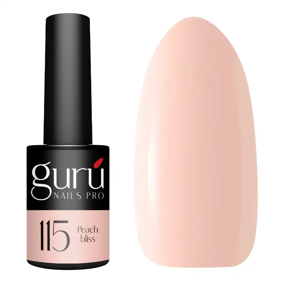 imagen esmalte semipermanente 115 peach bliss guru tip