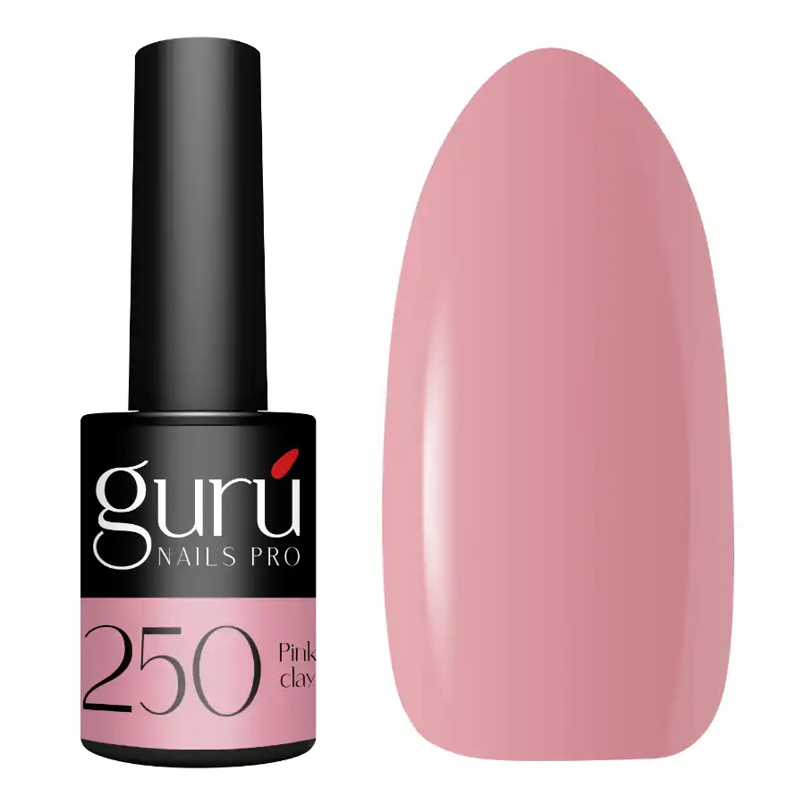 imagen esmalte semipermanente 250 pink clay guru tip