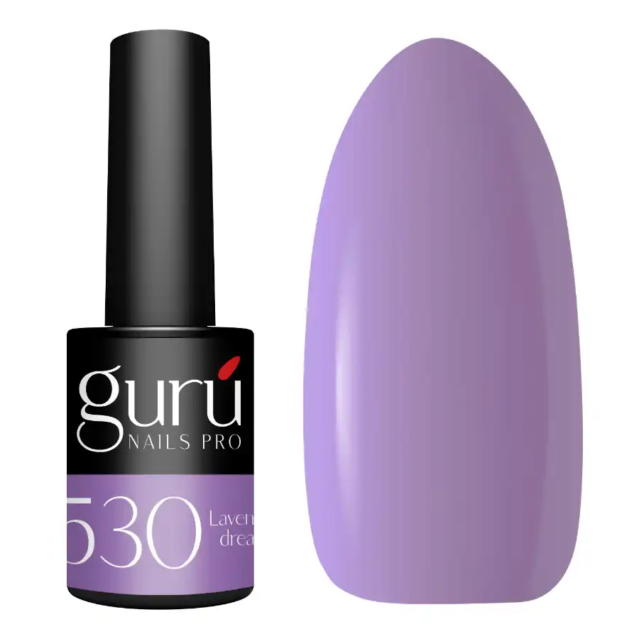 imagen esmalte semipermanente 530 lavender dream guru tip