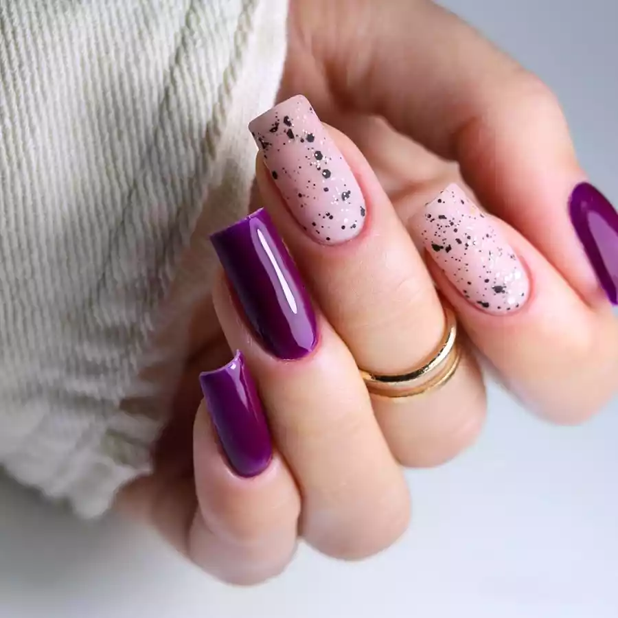 imagen guru manicura semipermanente 580 deep amethyst puntos