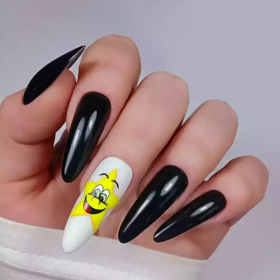 imagen guru manicura semipermanente 900 pure black estrella